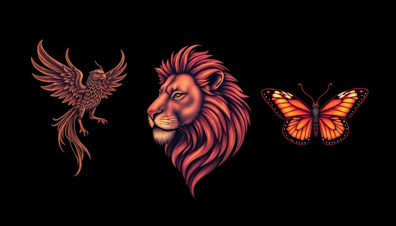 Best tattoo generator app results showing detailed realistic AI tattoo designs